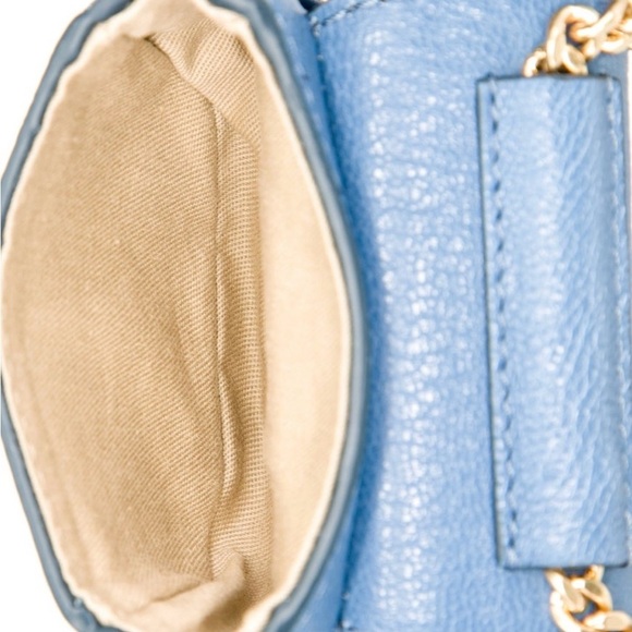 See By Chloe Blue and Gold Key & Card Holder - Picture 6 of 7